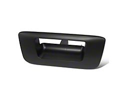 Tailgate Handle Cover without Keyhole; Primer Black (07-13 Silverado 1500)