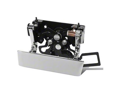 Tailgate Handle with Keyhole; Chrome (07-13 Silverado 1500)