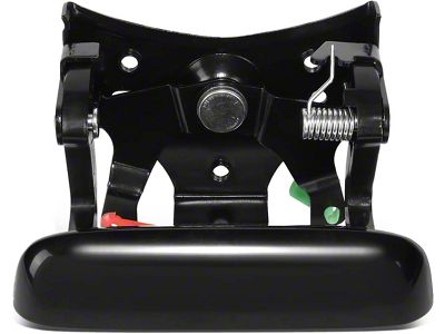 Tailgate Handle; Smooth Black (99-06 Silverado 1500)