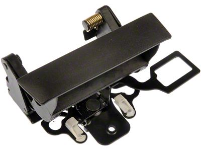 Tailgate Handle; Textured Black (07-13 Silverado 1500 w/ Lockable Tailgate)