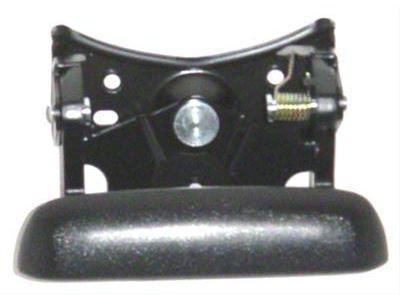 Replacement Tailgate Handle; Textured Black (99-06 Silverado 1500)