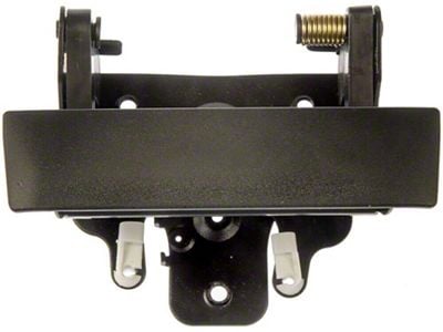 Tailgate Handle; Textured Black; Without Lockable Gate (07-13 Silverado 1500)