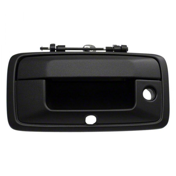 Silverado 1500 Tailgate Handle with Backup Camera Opening; Textured