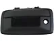 Tailgate Handle without Backup Camera Hole; Textured Black (14-15 Silverado 1500)