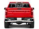 Tailgate Insert Letters; Gloss Black with Red Outline (19-23 Silverado 1500)