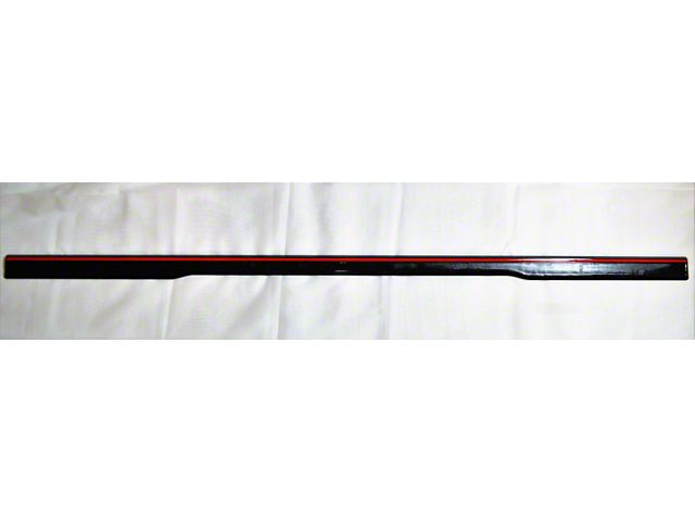 Tailgate Molding; Gloss Black (04-18 Silverado 1500)