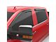 EGR Tape-On Window Visors; Front and Rear; Dark Smoke (14-18 Silverado 1500 Crew Cab)