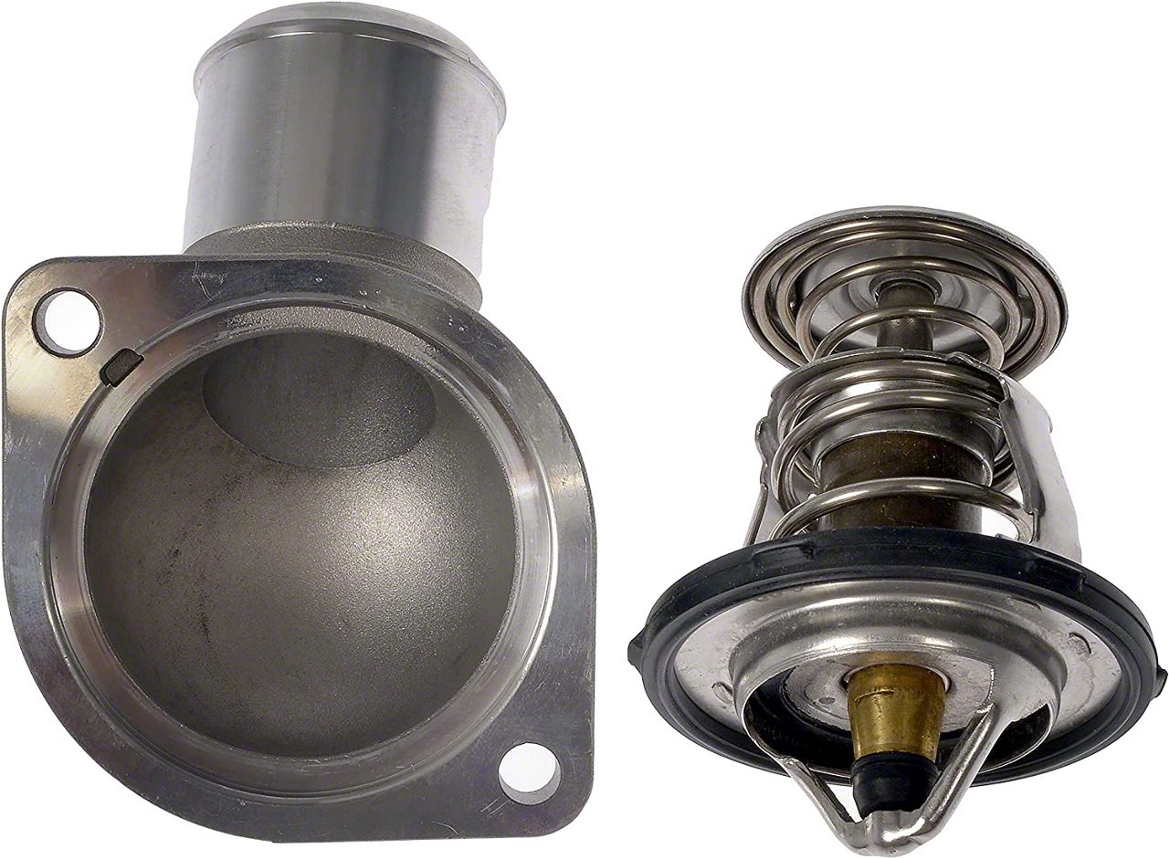 Thermostat Housing Assembly For Chevy Silverado 1500, Avalanche, Camaro, Buick – 12600172 (Includes Thermostat, Aluminum)