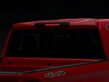 Third Brake Light Cover; Smoked (19-25 Silverado 1500 w/ Rear Camera)