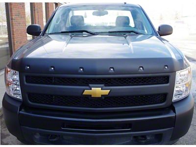 ToughGuard Hood Deflector; Textured (07-13 Silverado 1500)