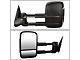 Towing Mirror; Powered; Heated; Smoked Signal; Black; Pair (03-06 Silverado 1500)