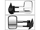 Towing Mirror; Powered; Heated; Chrome; Pair (07-12 Silverado 1500)