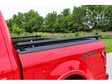 Truck Bed Side Rail; Hex Side Rail; Textured Black; (14-25 Silverado 1500 w/ 5.80-Foot Short Box)