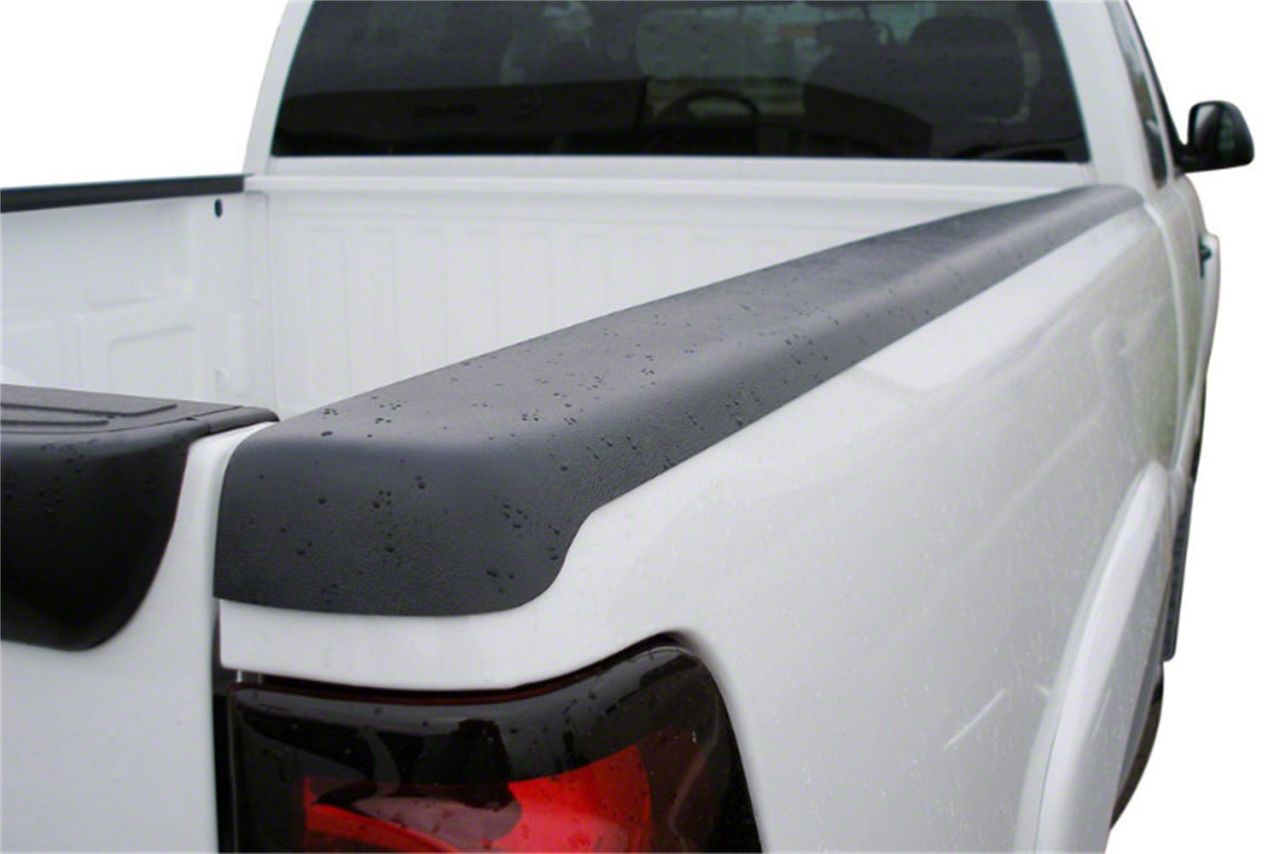 Silverado 1500 Truck Bed Side Rail Protector; Bed Rail Caps (9906