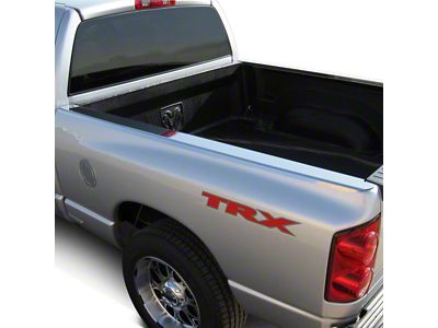 Truck Bed Side Rail Protectors without Stake Hole Openings; Stainless Steel (99-06 Silverado 1500 w/ 6.50-Foot Standard Box)