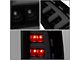 Tube LED Tail Lights; Black Housing; Smoked Lens (99-02 Silverado 1500 Fleetside)