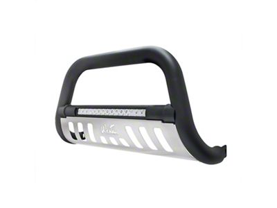 Ultimate LED Bull Bar; Textured Black (16-18 Silverado 1500)