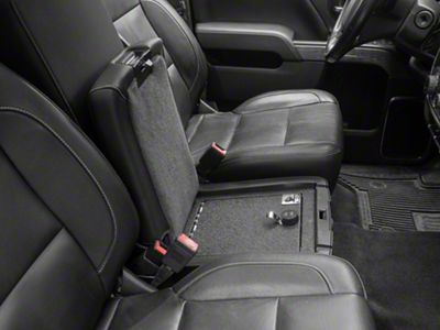 Under Seat Storage Safe; Black (14-18 Silverado 1500)