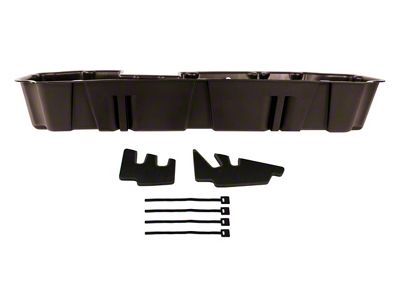 Underseat Storage; Brown (19-26 Silverado 1500 Double Cab)