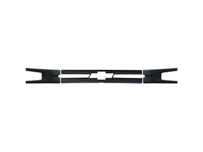Upper Grille Overlay; Armor Coated (19-21 Silverado 1500 LT, LT Trail Boss, LTZ, RST)