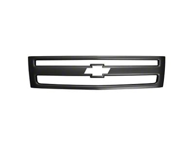 Upper Grille Overlay; Paintable ABS (07-13 Silverado 1500)