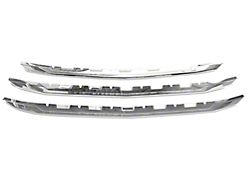 Upper Overlay Grille; Chrome (16-18 Silverado 1500 w/ Z71 Package)