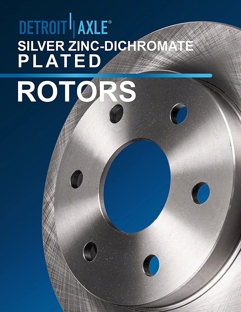Detroit Axle - Front Brake Rotors For Chevrolet GMC Silverado Sierra Yukon Xl 1500 Tahoe Cadillac Escalade Xts Ext Esv Drilled Slotted Disc Brake Rotors Re