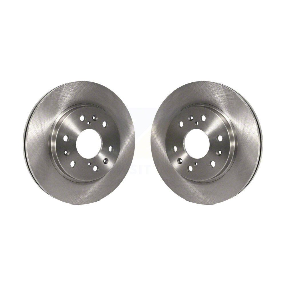 Silverado 1500 Vented 6-Lug Rotors; Rear Pair (01-06 Silverado 1500 w ...