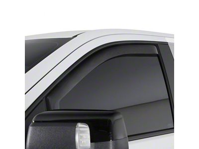 Ventgard Sport Window Deflectors; Carbon Fiber Look; Front (19-25 Silverado 1500)