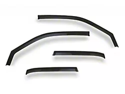 Ventgard Window Deflectors; Smoked; Front and Rear (99-06 Silverado 1500 Extended Cab)