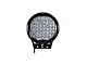 Vigor Roll Bar with 9-Inch Black Round LED Lights; Black (07-24 Silverado 1500)