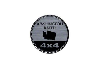 Washington Rated Badge (Universal; Some Adaptation May Be Required)