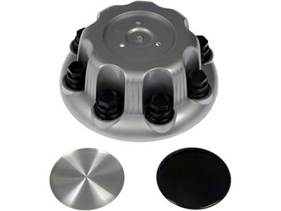 Wheel Center Cap; Gray (2006 Silverado 1500 Crew Cab)