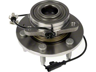 Wheel Hub and Bearing Assembly; Front (07-13 Silverado 1500 Crew Cab)