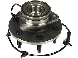 Wheel Hub and Bearing Assembly; Front (99-06 4WD Silverado 1500)