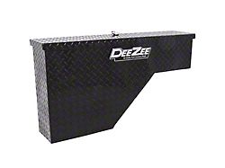 Wheel Well Tool Box; Gloss Black; Passenger Side (99-25 Silverado 1500)
