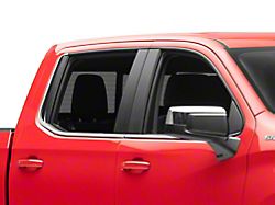 Window Sill Trim Set; Stainless Steel (19-24 Silverado 1500 Crew Cab)