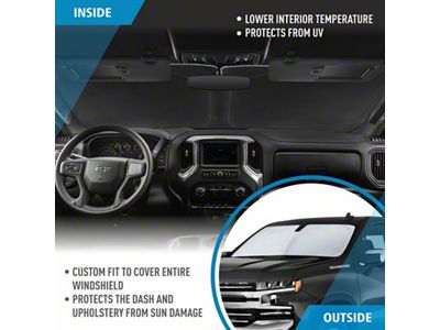 Windshield Sun Shade (19-24 Silverado 1500)