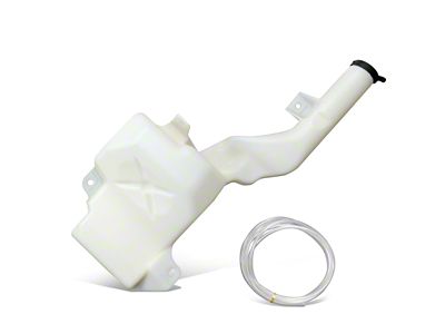 Windshield Washer Reservoir Tank Bottle with Level Sensor and Fluid Pump (14-15 Silverado 1500)