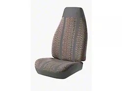 Fia Wrangler Series Front Seat Covers; Gray (14-18 Silverado 1500 w/ Bucket Seats)