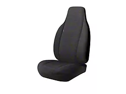 Fia Wrangler Solid Series Front Seat Covers; Black (03-06 Silverado 1500 w/ Bucket Seats)