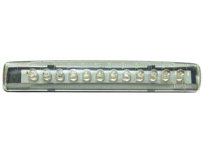 12-Diode Single Row LED Light; Clear Lens; White (Universal; Some Adaptation May Be Required)