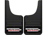 12-Inch x 23-Inch Mud Flaps with Trail Boss Logo; Front or Rear (Universal; Some Adaptation May Be Required)