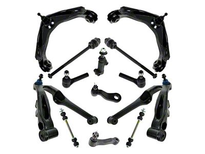 13-Piece Steering and Suspension Kit for 3-Groove Pitman Arms (07-10 Silverado 2500 HD)