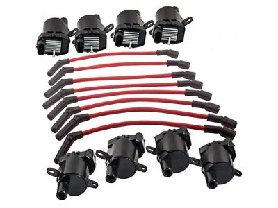16-Piece Ignition Kit (01-06 Silverado 2500 HD w/ Round Coils)