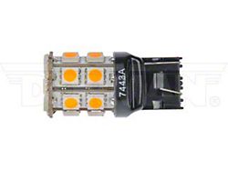 20-LED SMD LED Bulb; Amber; 7443