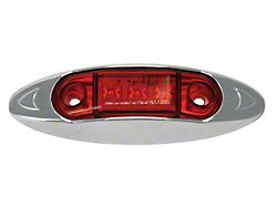 3-Diode Sealed LED Deluxe Running Light; Red (Universal; Some Adaptation May Be Required)