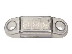 3-Diode Sealed LED Running Light; White (Universal; Some Adaptation May Be Required)