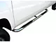 3-Inch Round Side Step Bars; Body Mount; Stainless Steel (07-19 Silverado 2500 HD Crew Cab)