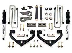 Tuff Country 3.50-Inch Uni-Ball Upper Control Arm Suspension Lift Kit with SX8000 Shocks (11-19 Silverado 2500 HD)